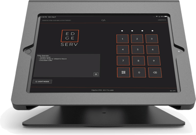 EdgeServ POS Login Screen Notes