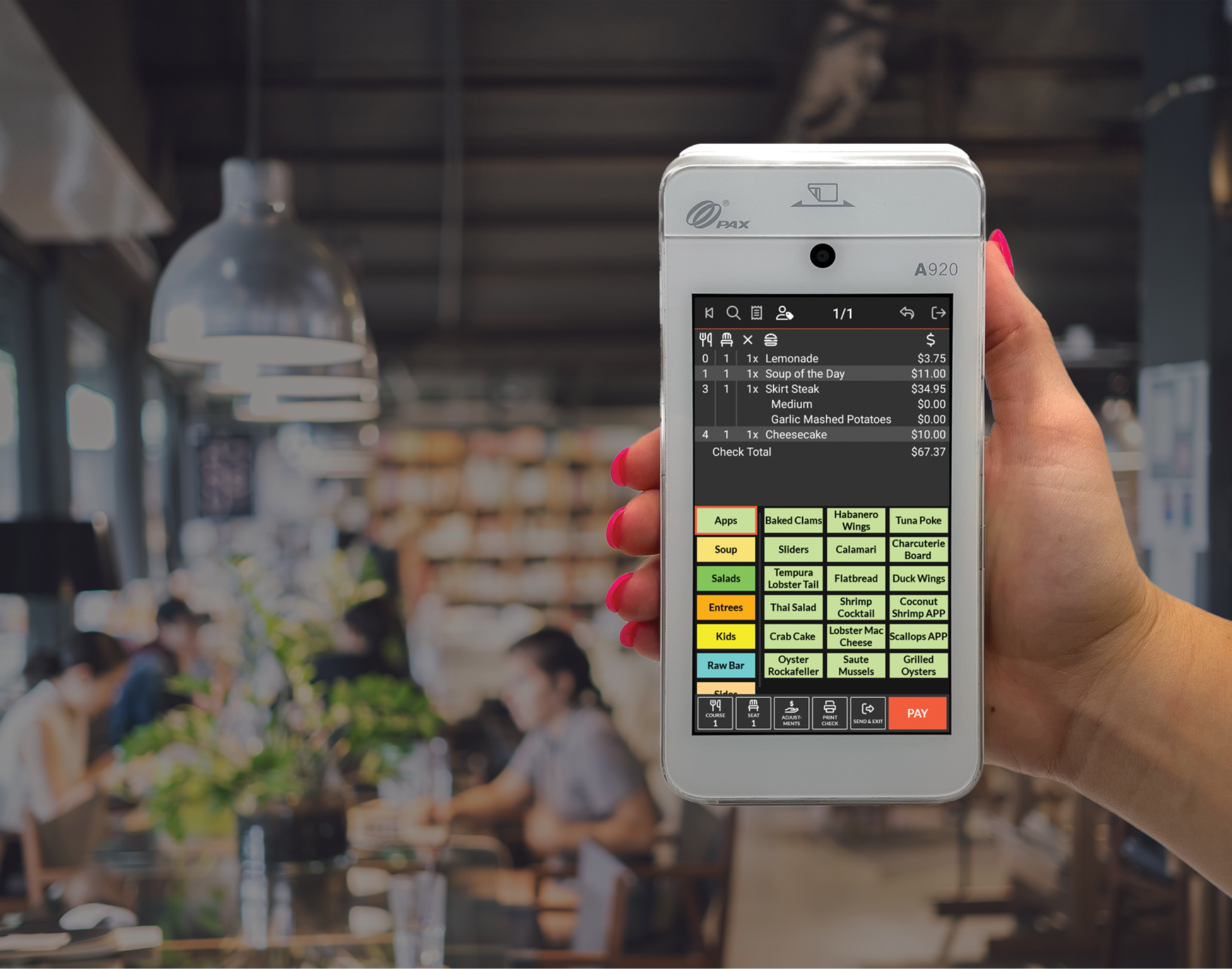 Order & Pay at the Table