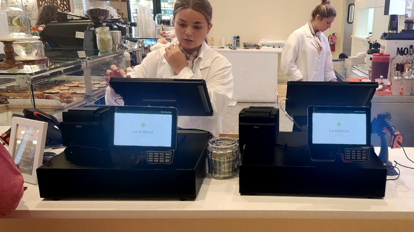 customer facing display for restaurant point of sale