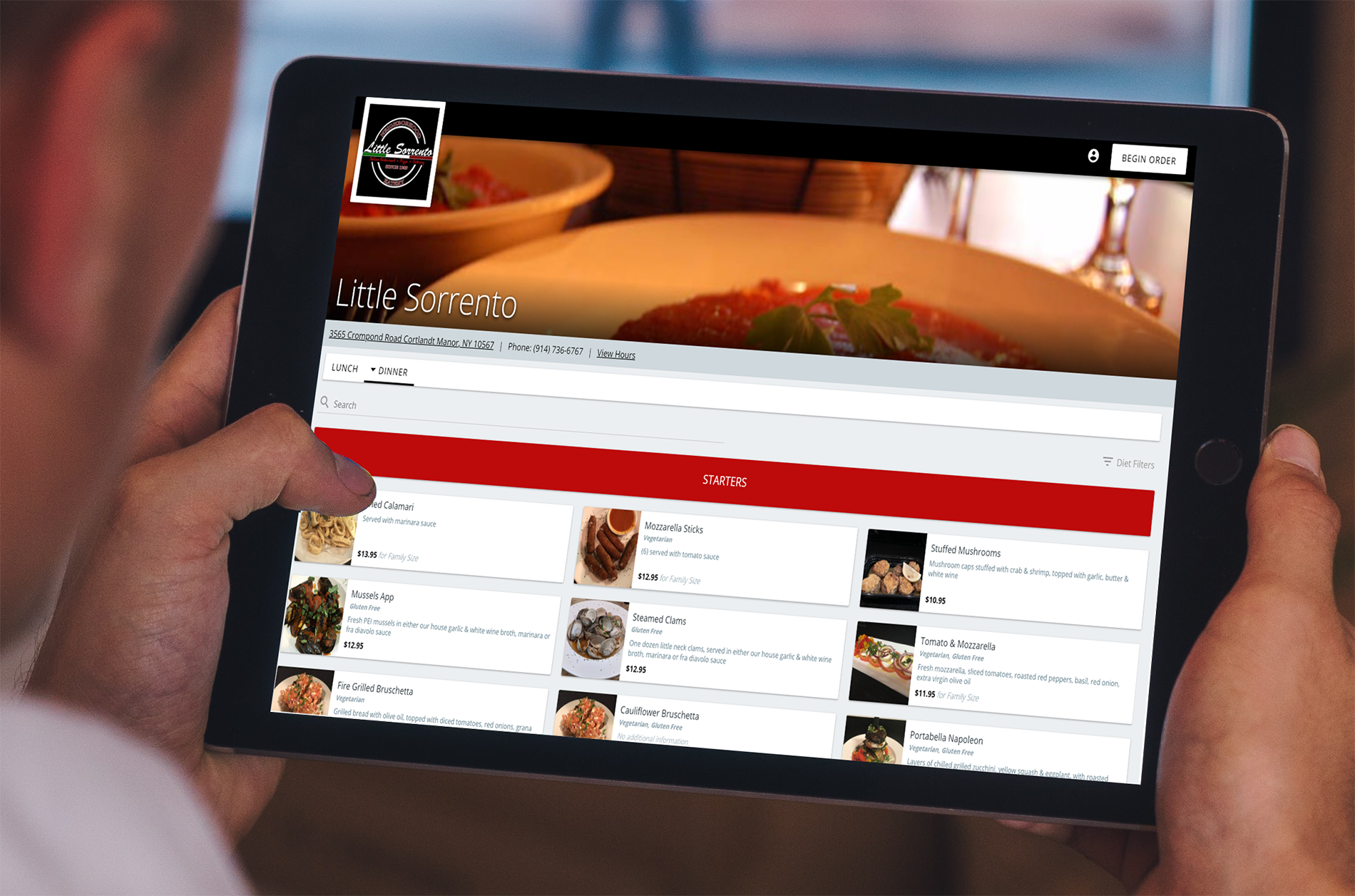 Restaurant Point of Sale Online Ordering