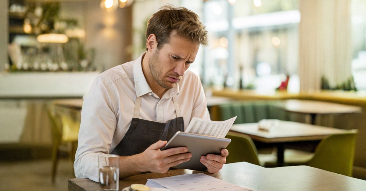 Frustrated restaurant owner with rising pos fees
