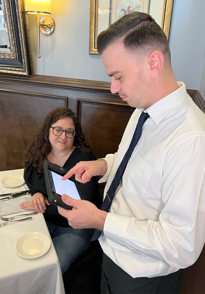 Order and Pay at the Table Restaurant Point of Sale